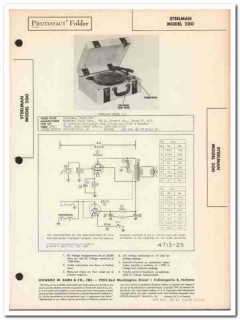 steelman model 200 2-tube amplifier phonograph sams photofact manual steelman model 200 2-tube amplifier phonograph sams photofact manual