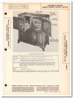stromberg-carlson model 1135pxx radio phonograph sams photofact manual stromberg-carlson model 1135pxx radio phonograph sams photofact manual