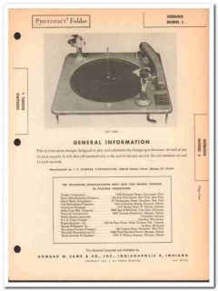 j p seeburg model l automatic 2-post phonograph sams photofact manual j p seeburg model l automatic 2-post phonograph sams photofact manual