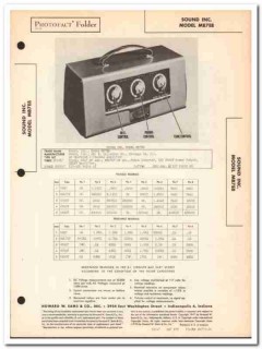 sound inc model mb7e8 2-channel 5-tube amplifier sams photofact manual sound inc model mb7e8 2-channel 5-tube amplifier sams photofact manual