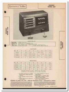 godfrey model 6ad 3-tube office intercom system sams photofact manual godfrey model 6ad 3-tube office intercom system sams photofact manual