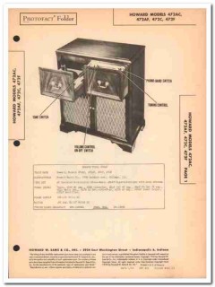 howard model 472ax 472x am fm radio phonograph sams photofact manual howard model 472ax 472x am fm radio phonograph sams photofact manual