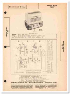 knight model 93-017 3-tube 7watt audio amplifier sams photofact manual knight model 93-017 3-tube 7watt audio amplifier sams photofact manual