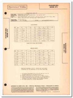 packard-bell model 872 8-tube fm radio tuner sams photofact manual packard-bell model 872 8-tube fm radio tuner sams photofact manual
