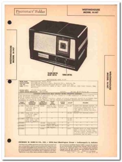 westinghouse model h-147 5tube am radio receiver sams photofact manual westinghouse model h-147 5tube am radio receiver sams photofact manual
