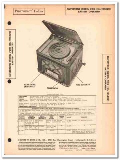 silvertone model 7210 am radio phono phonograph sams photofact manual silvertone model 7210 am radio phono phonograph sams photofact manual