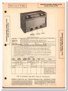 stewart-warner model a72tx 7-tube am fm radio sams photofact manual stewart-warner model a72tx 7-tube am fm radio sams photofact manual