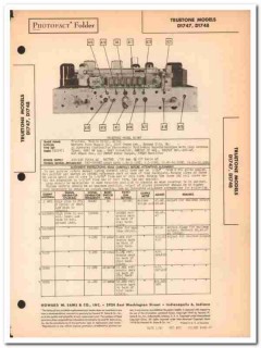 truetone model d1747 d1748 am sw radio receiver sams photofact manual truetone model d1747 d1748 am sw radio receiver sams photofact manual