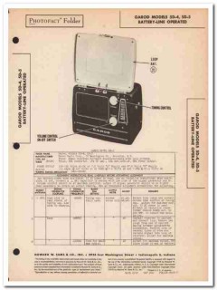 garod model 5d-4 5d-5 4-tube am radio receiver sams photofact manual garod model 5d-4 5d-5 4-tube am radio receiver sams photofact manual
