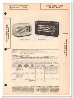 philco model 48-200 48-200-i 48-214 am radio sams photofact manual philco model 48-200 48-200-i 48-214 am radio sams photofact manual