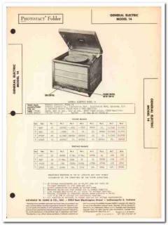 general electric model 14 record player phono sams photofact manual general electric model 14 record player phono sams photofact manual