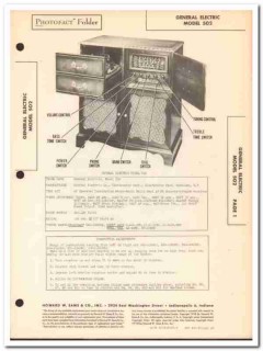 general electric model 502 am fm sw radio phono sams photofact manual general electric model 502 am fm sw radio phono sams photofact manual