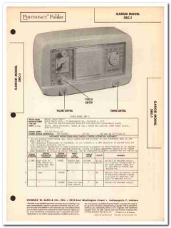 garod model 5rc-1 5-tube am radio receiver sams photofact manual garod model 5rc-1 5-tube am radio receiver sams photofact manual