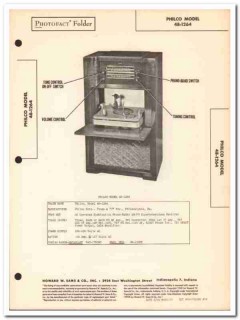 philco model 48-1264 9-tube am fm radio phono sams photofact manual philco model 48-1264 9-tube am fm radio phono sams photofact manual