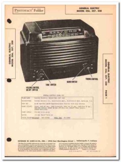 general electric model 356 357 358 am fm radio sams photofact manual general electric model 356 357 358 am fm radio sams photofact manual