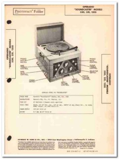 operadio model 53x 1335 soundcaster amplifier sams photofact manual operadio model 53x 1335 soundcaster amplifier sams photofact manual