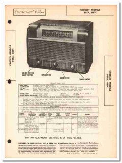 crosley model 88ta 88tc 8-tube am fm radio sams photofact manual crosley model 88ta 88tc 8-tube am fm radio sams photofact manual