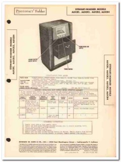 stewart-warner model a61crx am radio phonograph sams photofact manual stewart-warner model a61crx am radio phonograph sams photofact manual