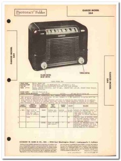 garod model 5a4 5-tube am radio receiver sams photofact manual garod model 5a4 5-tube am radio receiver sams photofact manual