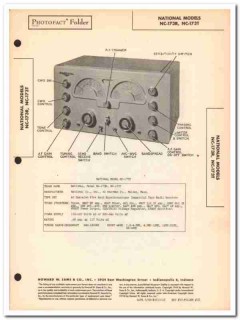 national model nc-173r nc-173t radio receiver sams photofact manual national model nc-173r nc-173t radio receiver sams photofact manual