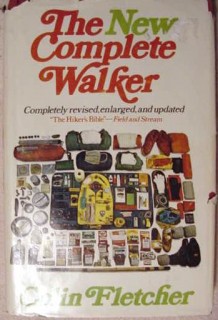 new complete walker colin fletcher hiking boots backpack book