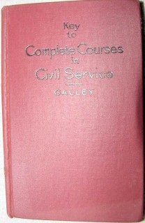 key to complete courses in civil service james calley 1938 book key to complete courses in civil service james calley 1938 book