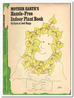 mother earths indoor plant book lynn joel rapp signed book