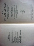 why we are at war president woodrow wilson vintage ww1 book why we are at war president woodrow wilson vintage ww1 book