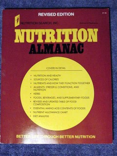 nutrition almanac health herbs diet analysis foodprevent illness book