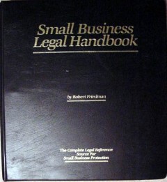 small business legal handbook robert friedman book