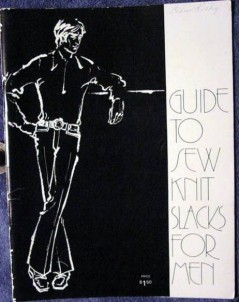 guide to sew knit slacks for men joyce leclaire vintage clothing book guide to sew knit slacks for men joyce leclaire vintage clothing book