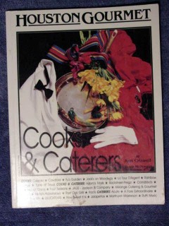 houston gourmet cooks and caterers tx ann criswell signed book