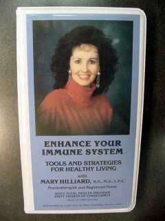 enhance your immune system mary hilliard health 2 audio tapes