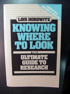 knowing where to look guide to research lois horowitz book knowing where to look guide to research lois horowitz book