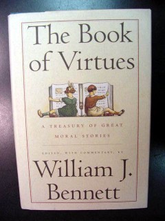 the book of virtues william bennett hundreds of moral stories book