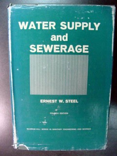 water supply and sewerage ernest steel engineer vintage book