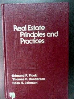 real estate principles and practices edmund ficek business book real estate principles and practices edmund ficek business book