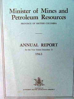 minister of mines petroleum resources annual report 1963 oil book minister of mines petroleum resources annual report 1963 oil book