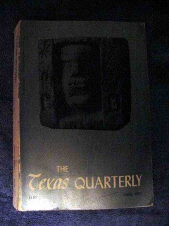 the texas quarterly spring 1959 vol 2 no 1 book the texas quarterly spring 1959 vol 2 no 1 book