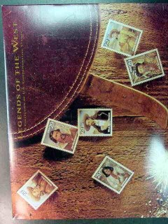 legends of the west commemorative us stamps guide book  legends of the west commemorative us stamps guide book