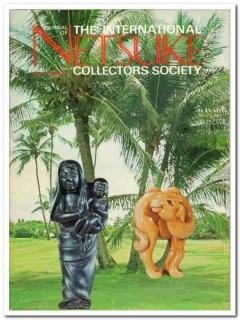 journal of netsuke collectors society vol 2 no 3 ivory carvings book journal of netsuke collectors society vol 2 no 3 ivory carvings book