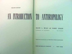 introduction to anthropology ralph beals harry hoijer vintage book
