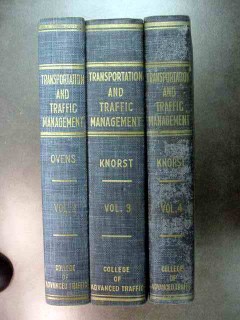 transportation and traffic management albert ovens 3 books transportation and traffic management albert ovens 3 books