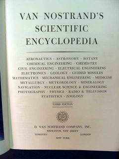 van nostrands scientific encyclopedia 1958 vintage book van nostrands scientific encyclopedia 1958 vintage book
