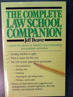 the complete law school companion jeff deaver book