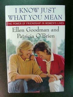 i know just what you mean ellen goodman friendship womans lives book