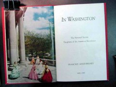dar in washington diamond anniversary 1965 book dar in washington diamond anniversary 1965 book