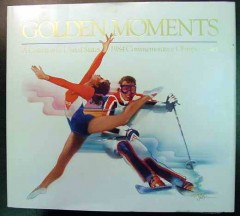golden moments 1984 olympic usps stamps and book
