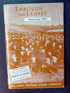 through the leaves western sugar company vintage book 1959 through the leaves western sugar company vintage book 1959