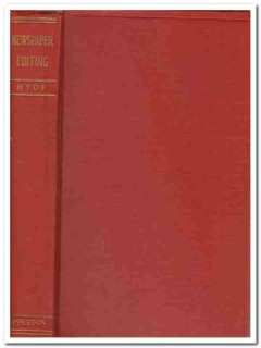 newspaper editing grant milnor hyde vintage book newspaper editing grant milnor hyde vintage book
